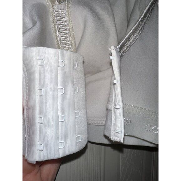 Lane Bryant Cacique Cotton Lightly Lined No-Wire Full Coverage Bra Sz 48D White - Picture 12 of 15